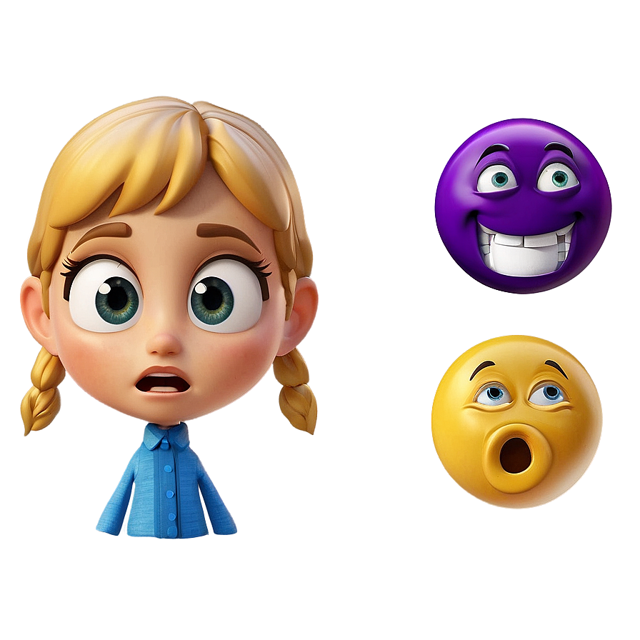 Surprised Face Emoji Png Kkf PNG image