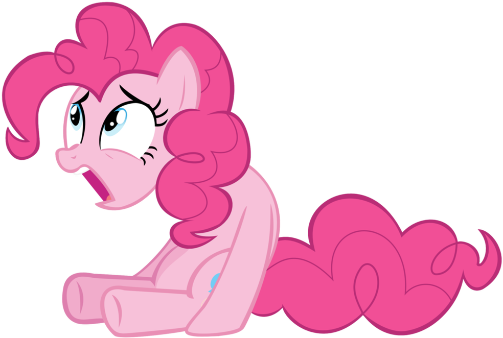 Surprised Pinkie Pie Cartoon PNG image