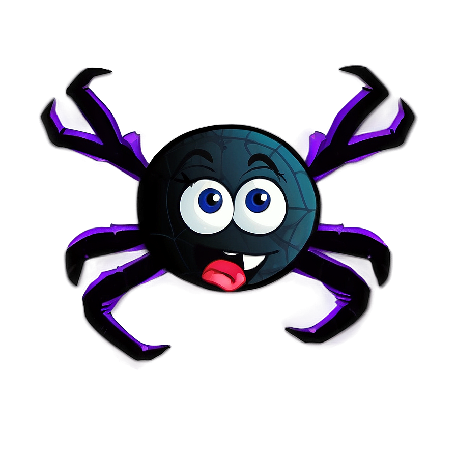 Surprised Spider Cartoon Png 06272024 PNG image