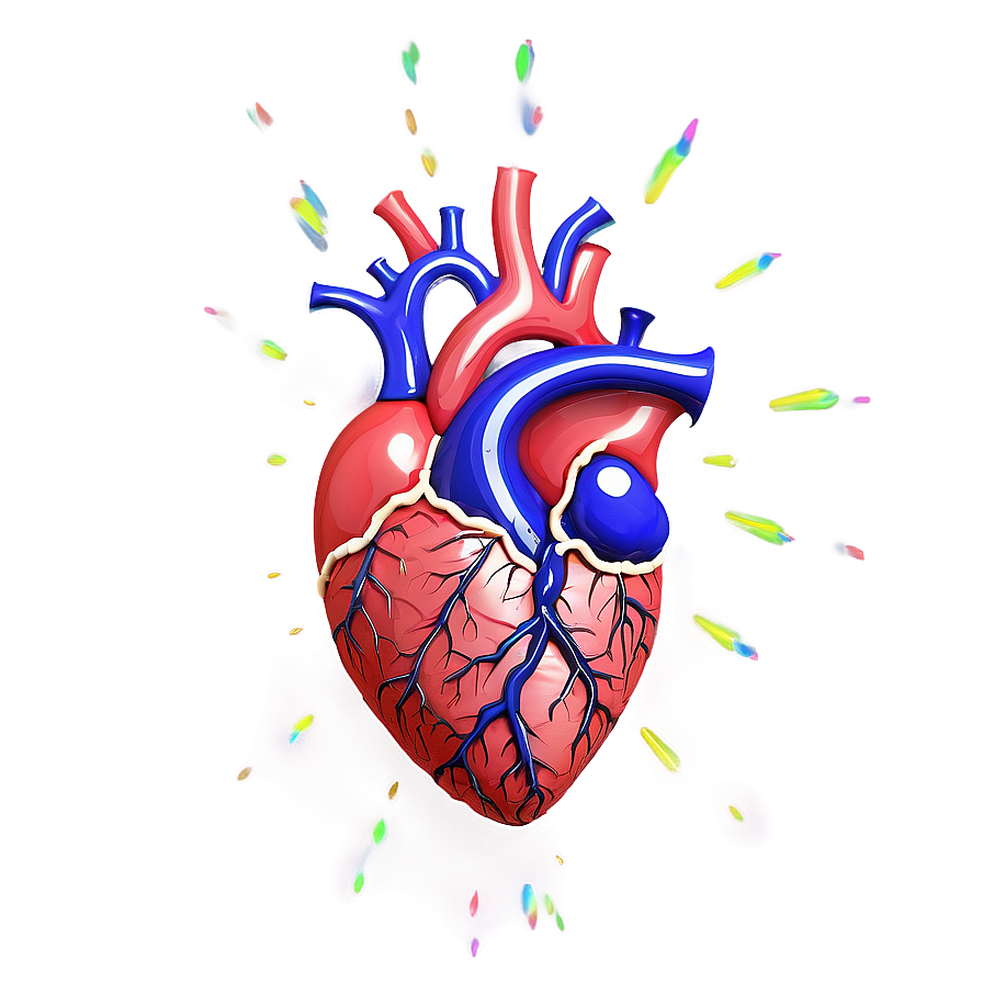 Surreal Anatomical Heart Png 71 PNG image