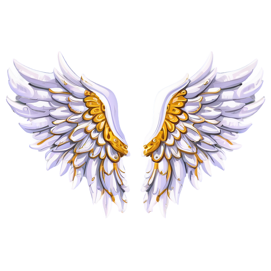 Surreal Angel Wings Emblem Png 52 PNG image