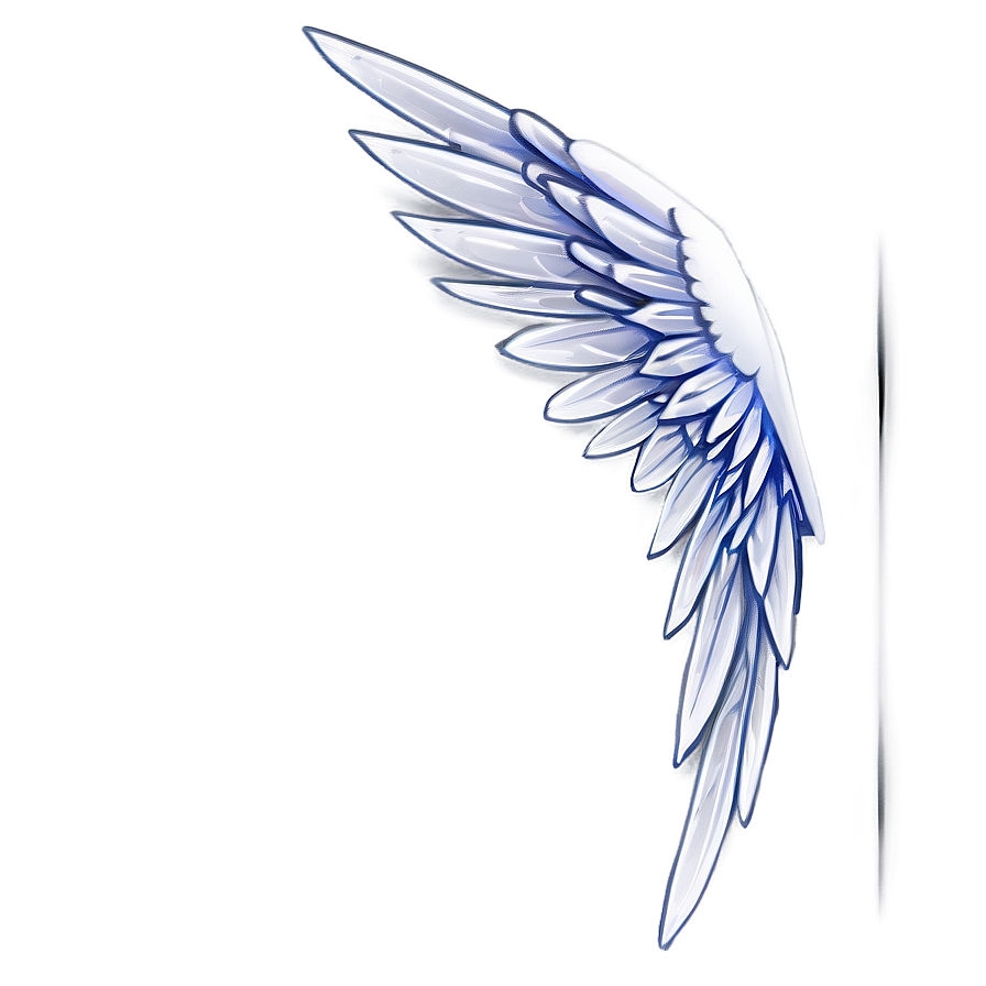 Surreal White Wings Png Pmi PNG image