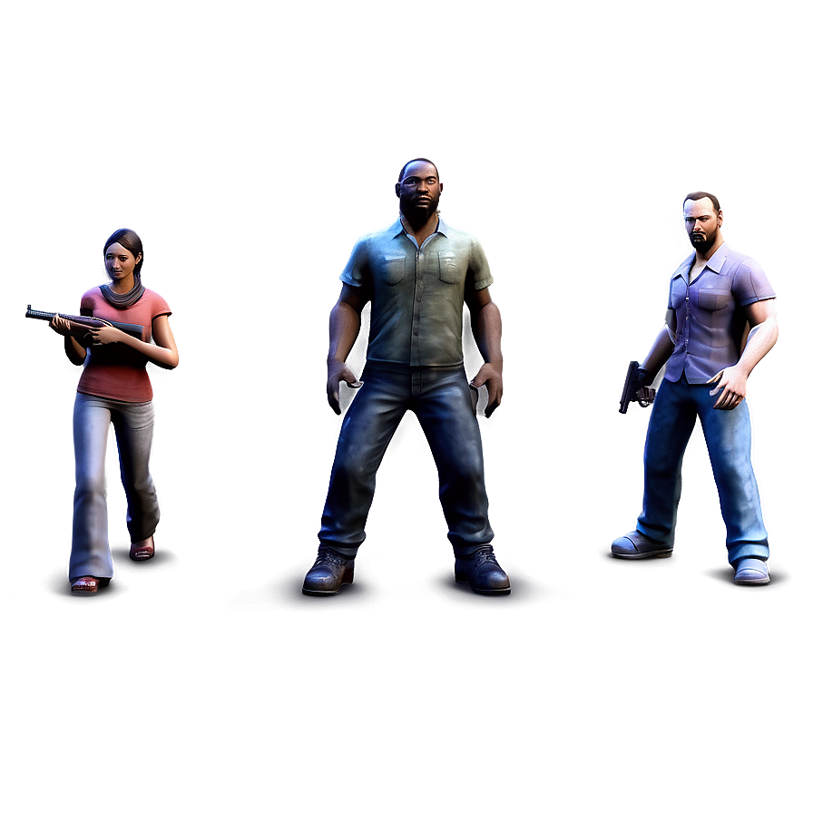 Survivor Team Left 4 Dead 2 Png Wyv PNG image