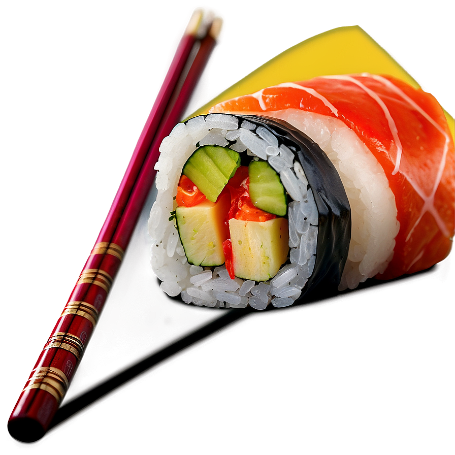 Sushi And Chopsticks Png Pyh55 PNG image