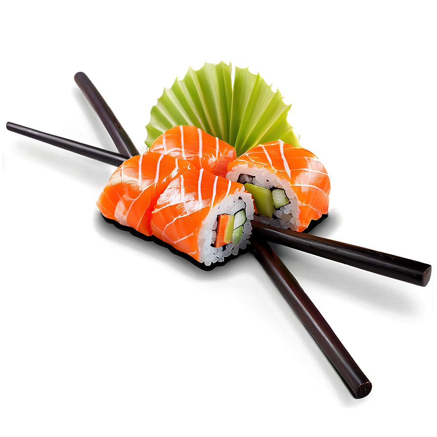 Sushi And Chopsticks Png Qxd29 PNG image