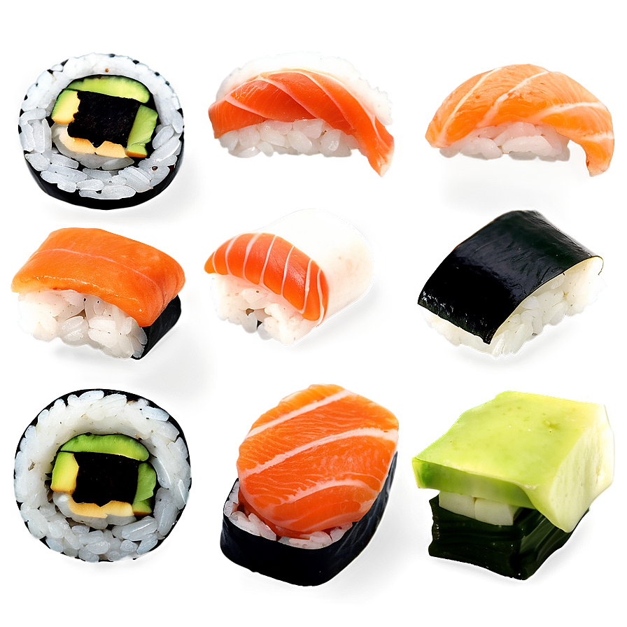 Sushi Cuisine Essentials Png 8 PNG image