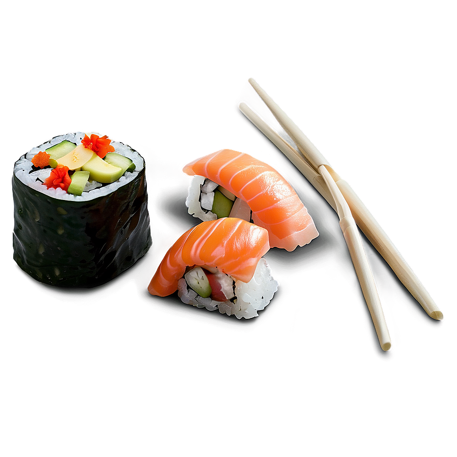 Sushi Feast For One Png Wkx PNG image