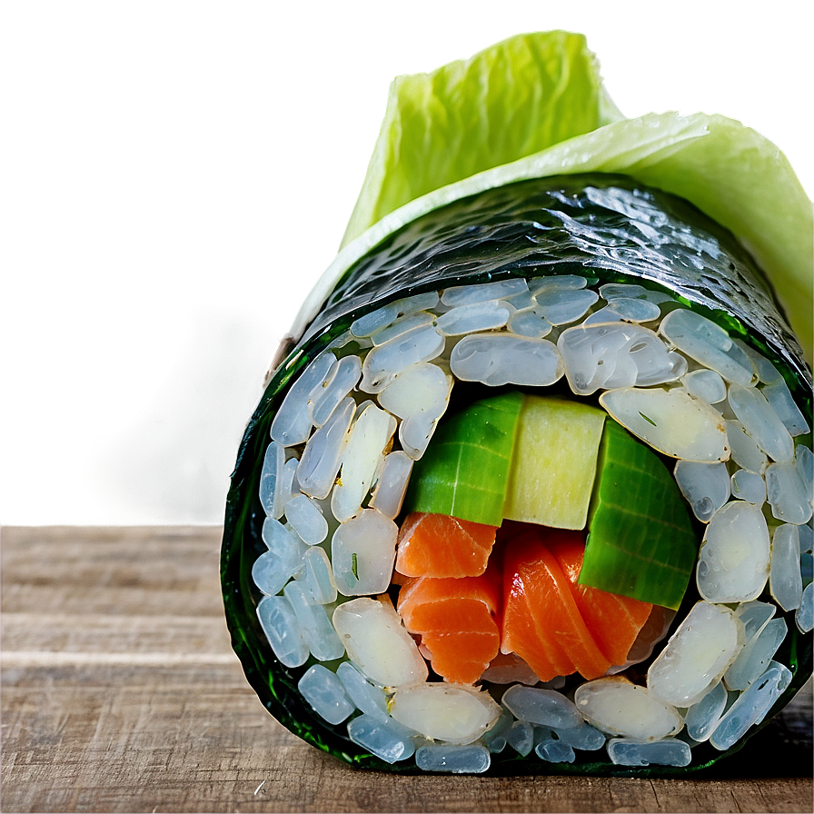 Sushi In Seaweed Wrap Png Uyi12 PNG image