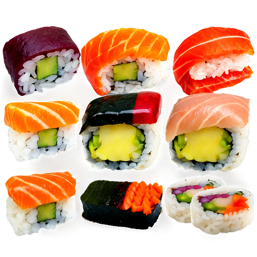 Sushi Party Platter Png 61 PNG image