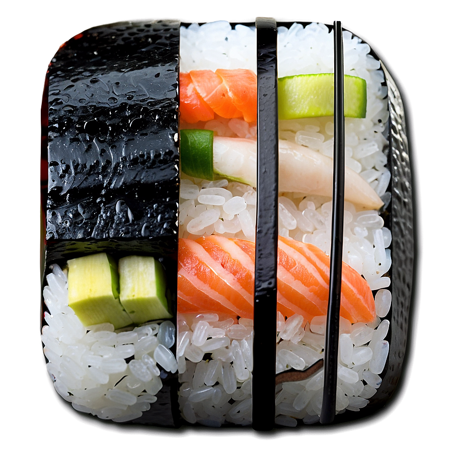 Sushi Rice And Fish Png 80 PNG image