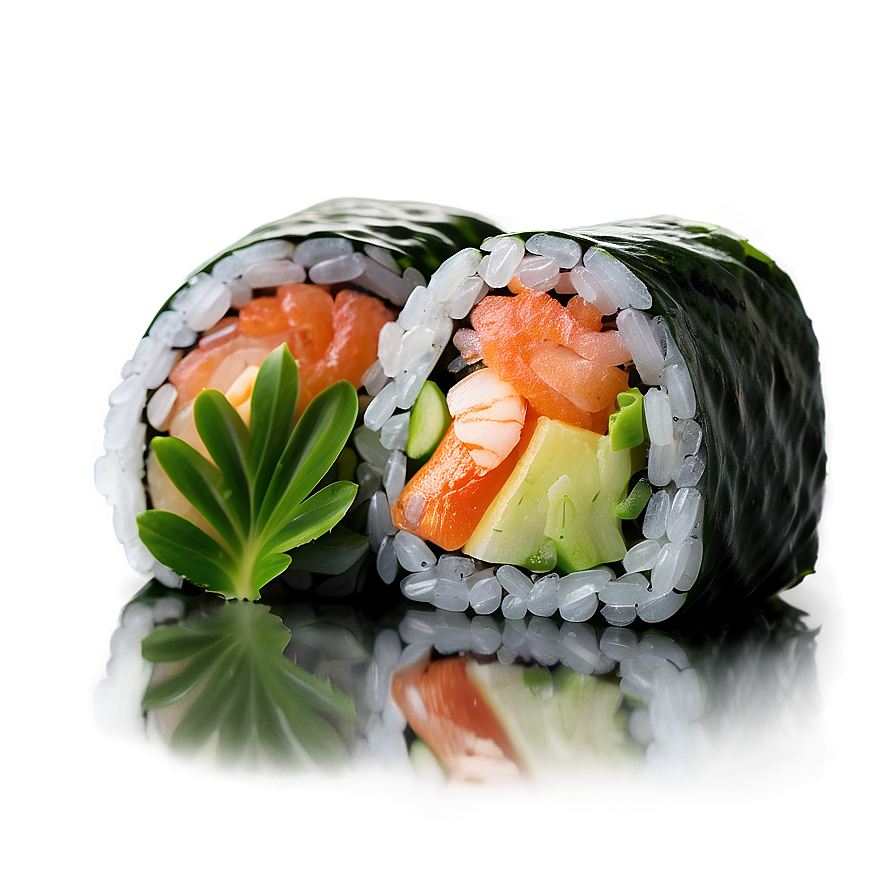 Sushi Roll Delight Png 05212024 PNG image