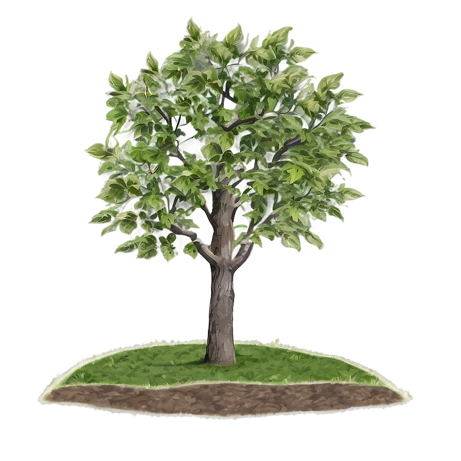 Sustainable Tree Elevation Png Wao83 PNG image