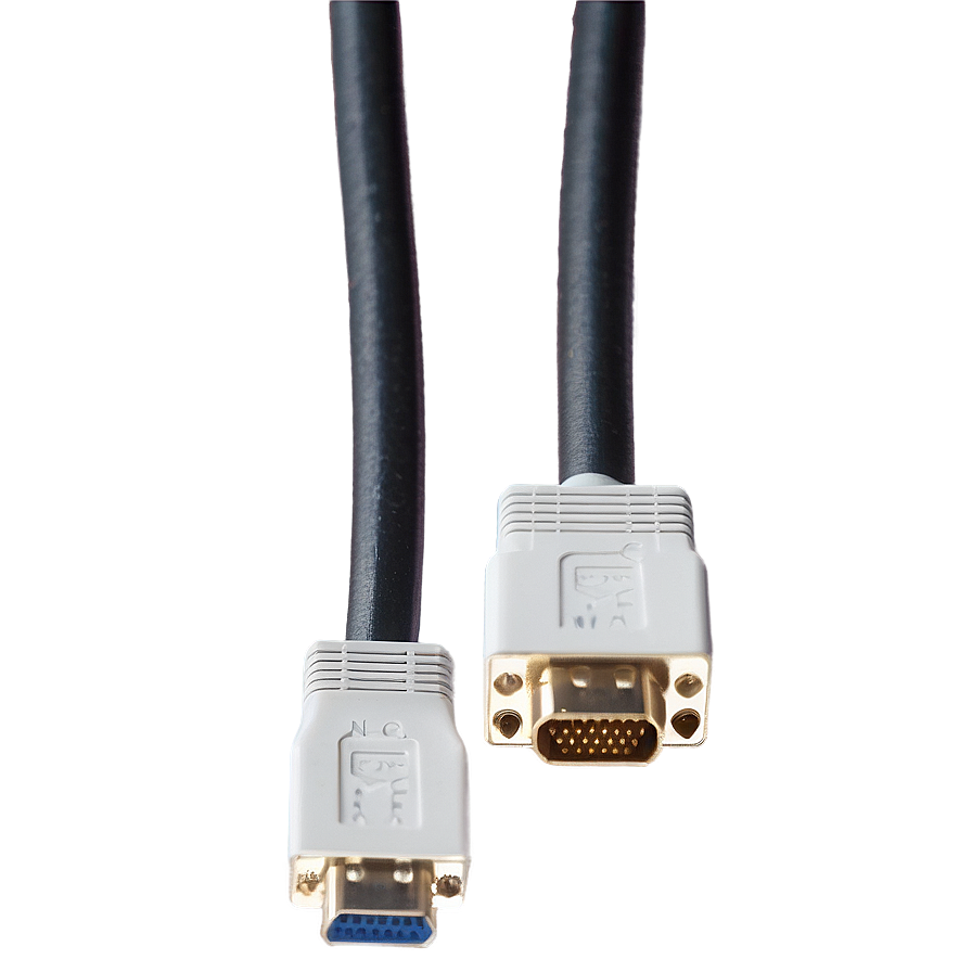 Svga Monitor Cable Png 06272024 PNG image