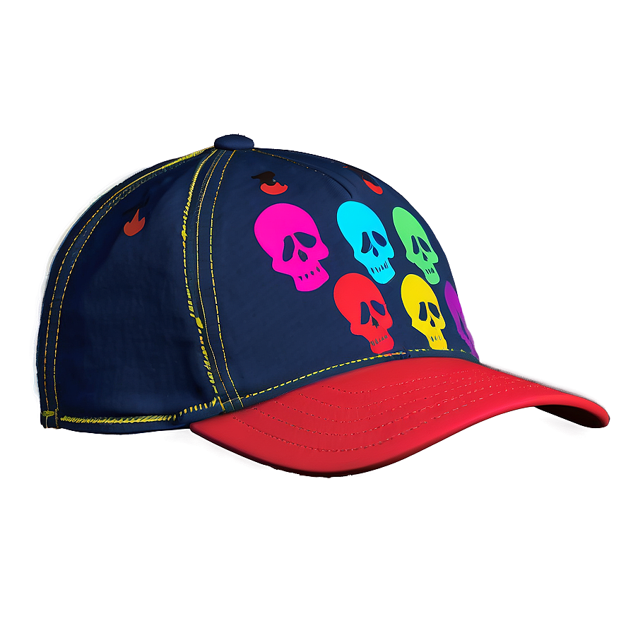 Swag Hat With Skulls Png Ijs PNG image