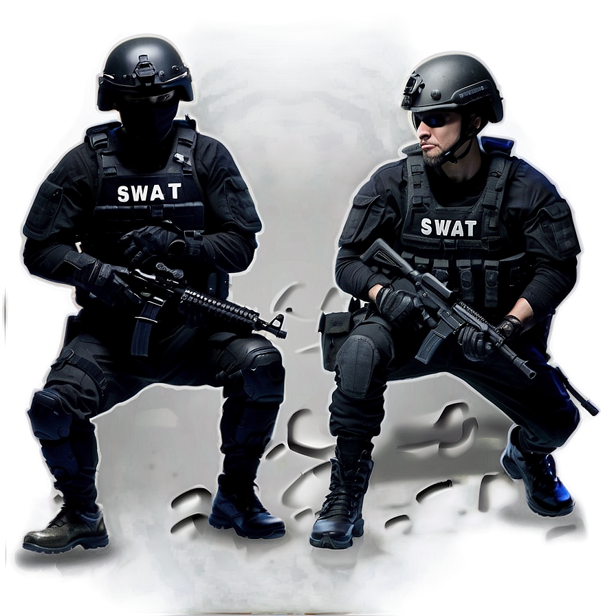 Swat Close Quarters Combat Png 06122024 PNG image