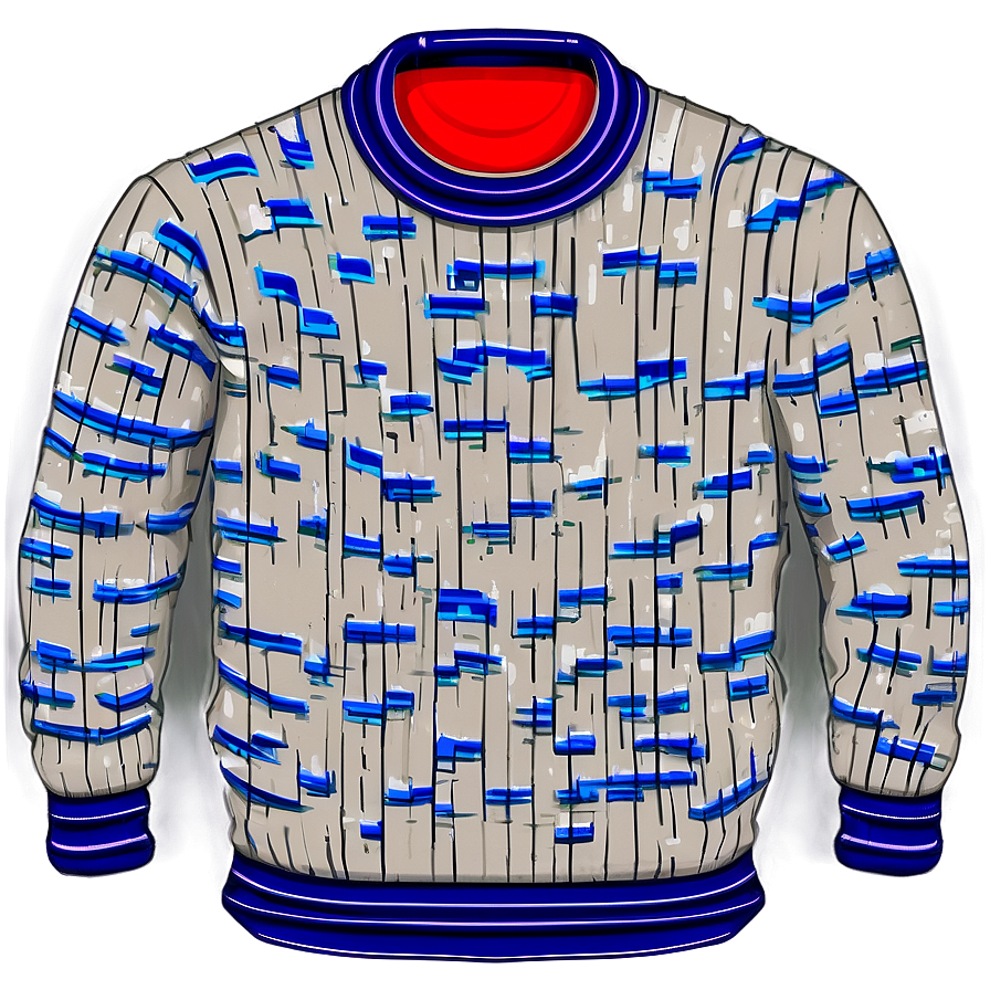 Sweater Outline Graphic Png 06292024 PNG image