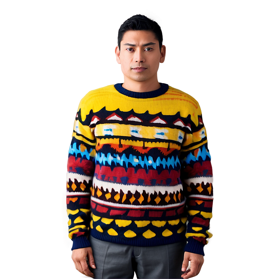 Sweater Pattern B PNG image