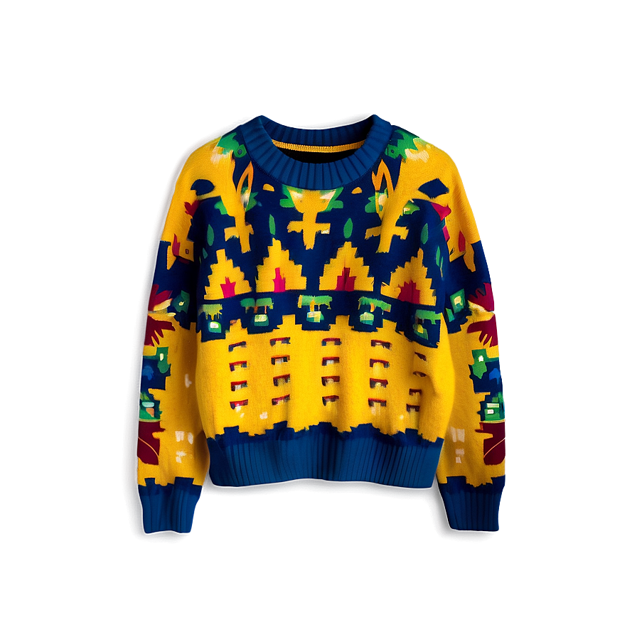 Sweater Pattern D PNG image