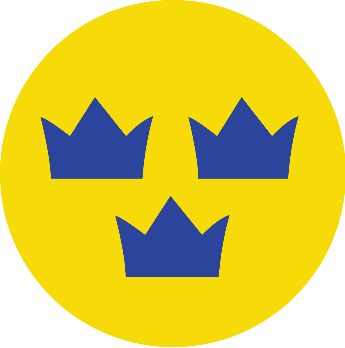 Swedish National Emblem PNG image