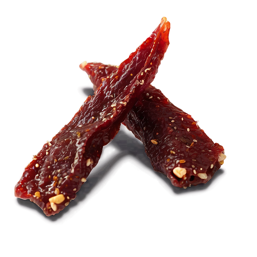 Sweet And Spicy Beef Jerky Png 06132024 PNG image