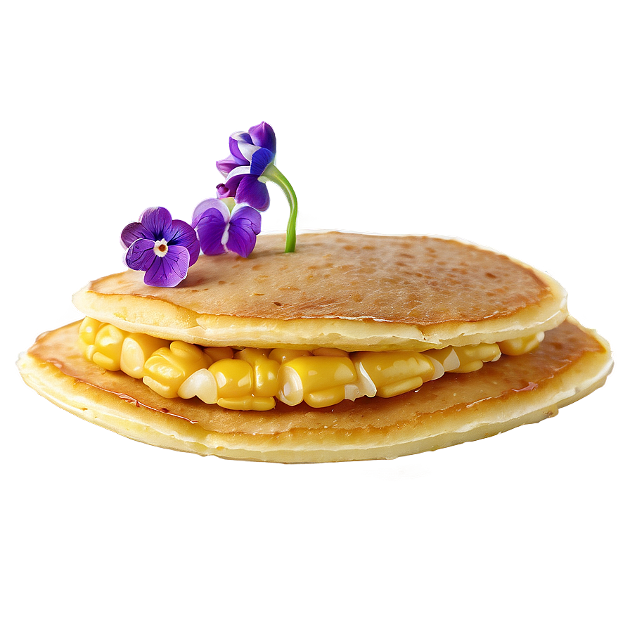 Sweet Corn Pancake Png Tih PNG image