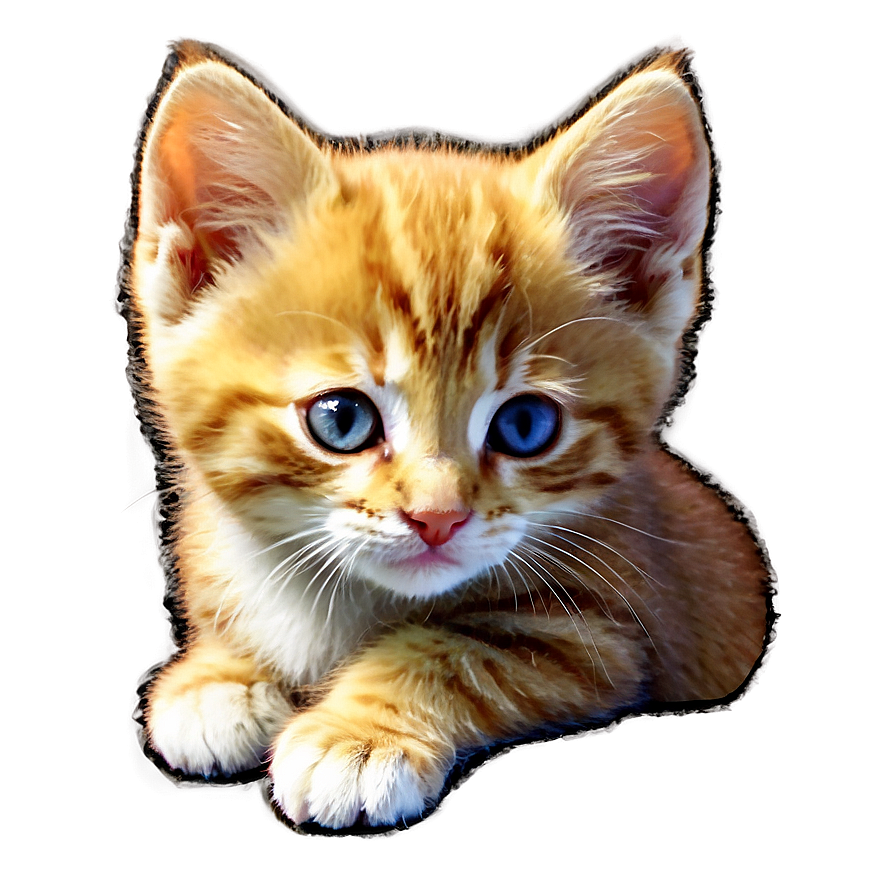 Sweet Kitten Png Cvf45 PNG image