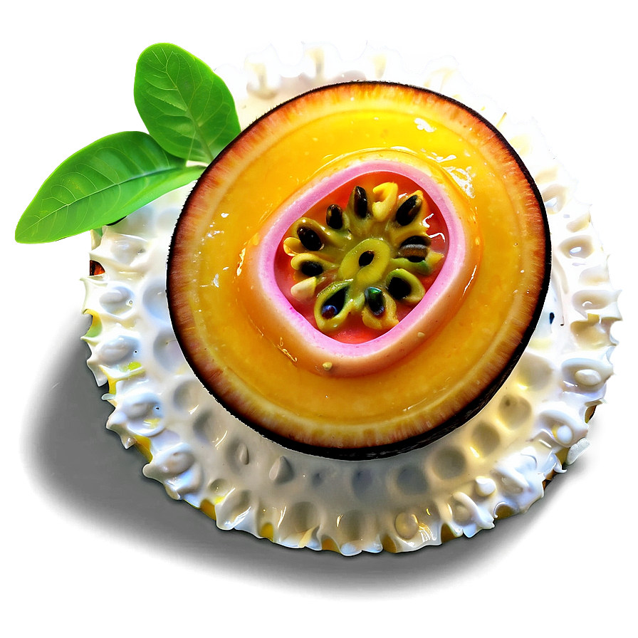 Sweet Passion Fruit Dessert Png Lwy PNG image