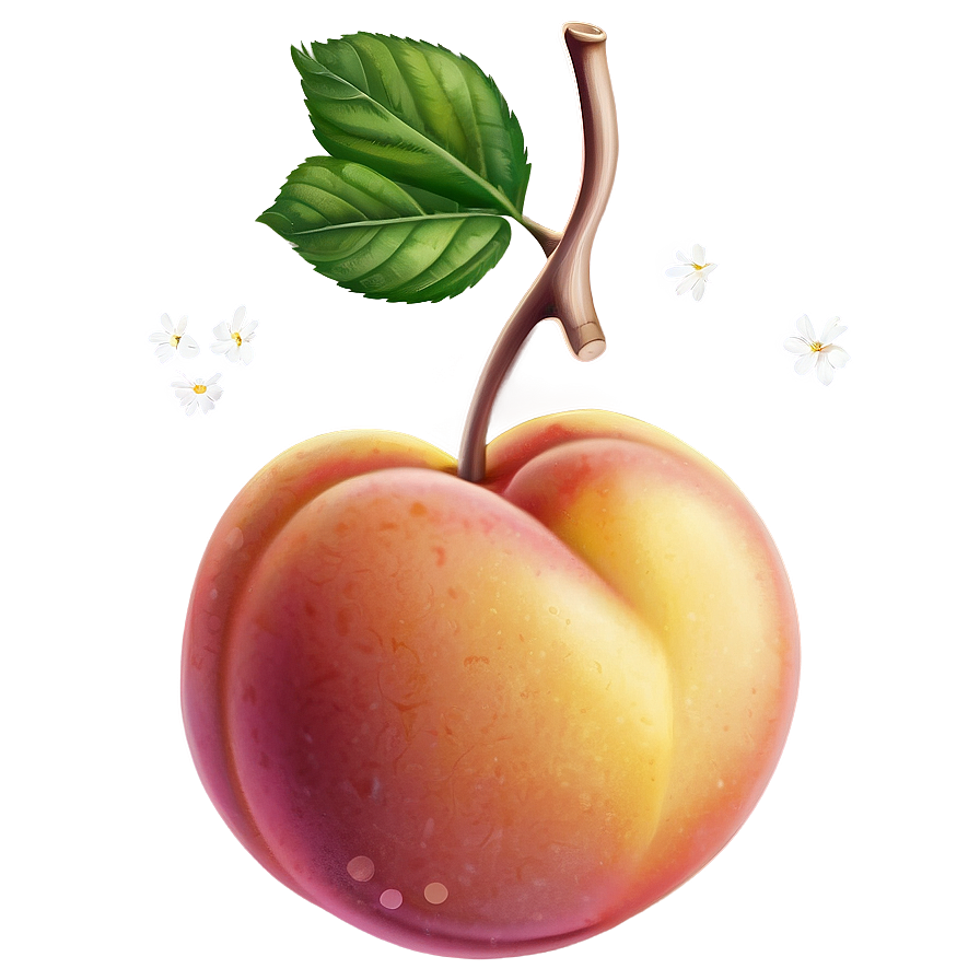 Sweet Peach Cartoon Png 57 PNG image