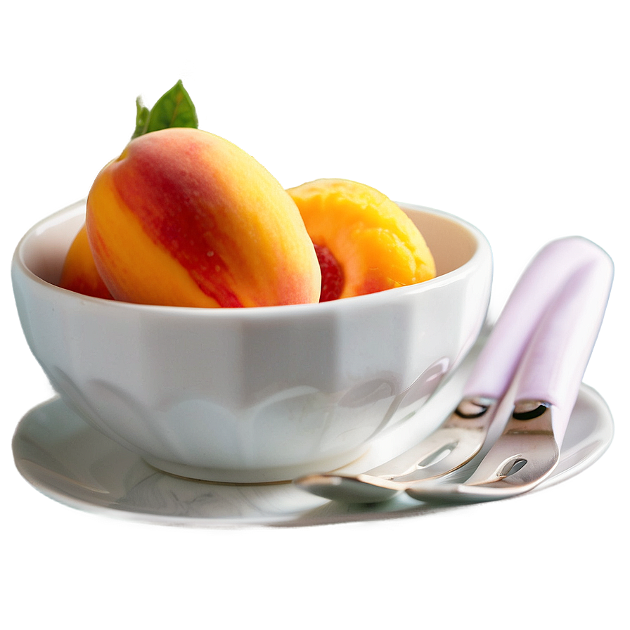 Sweet Peach Dessert Png Lae6 PNG image