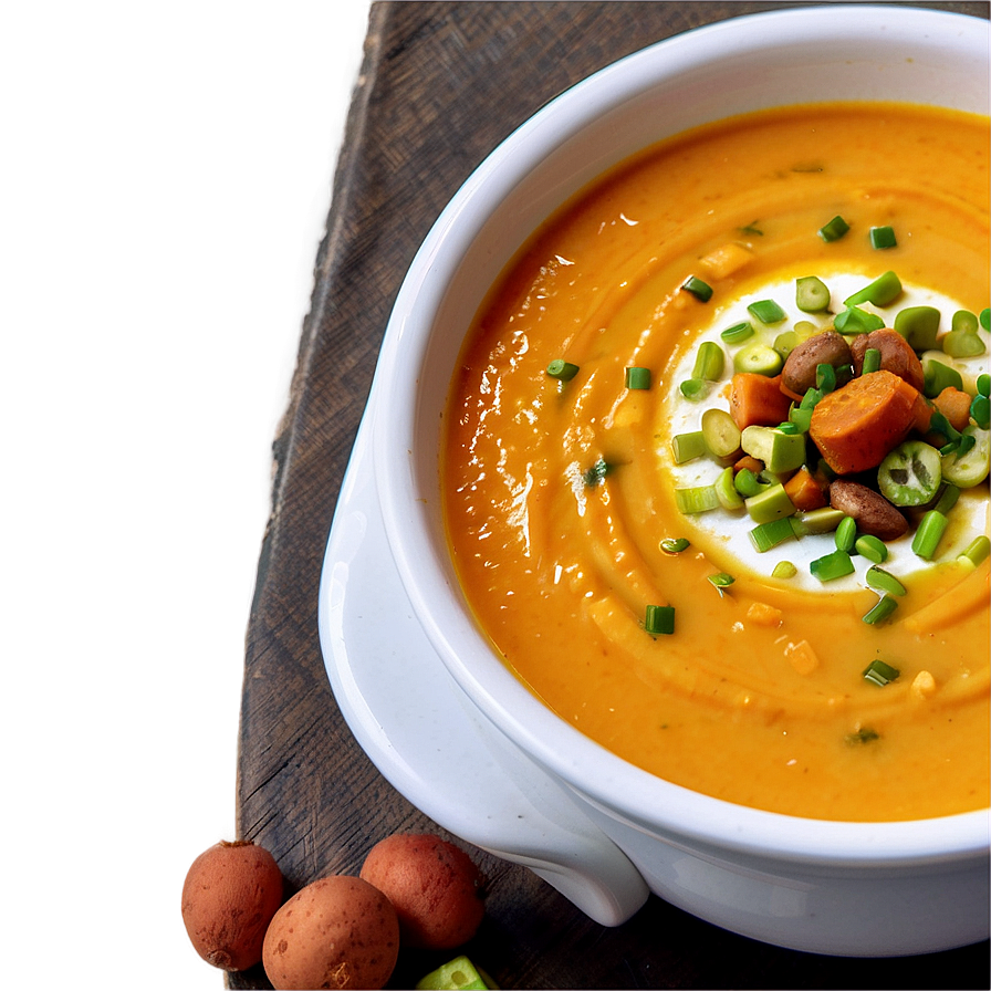 Sweet Potato Soup Png 8 PNG image