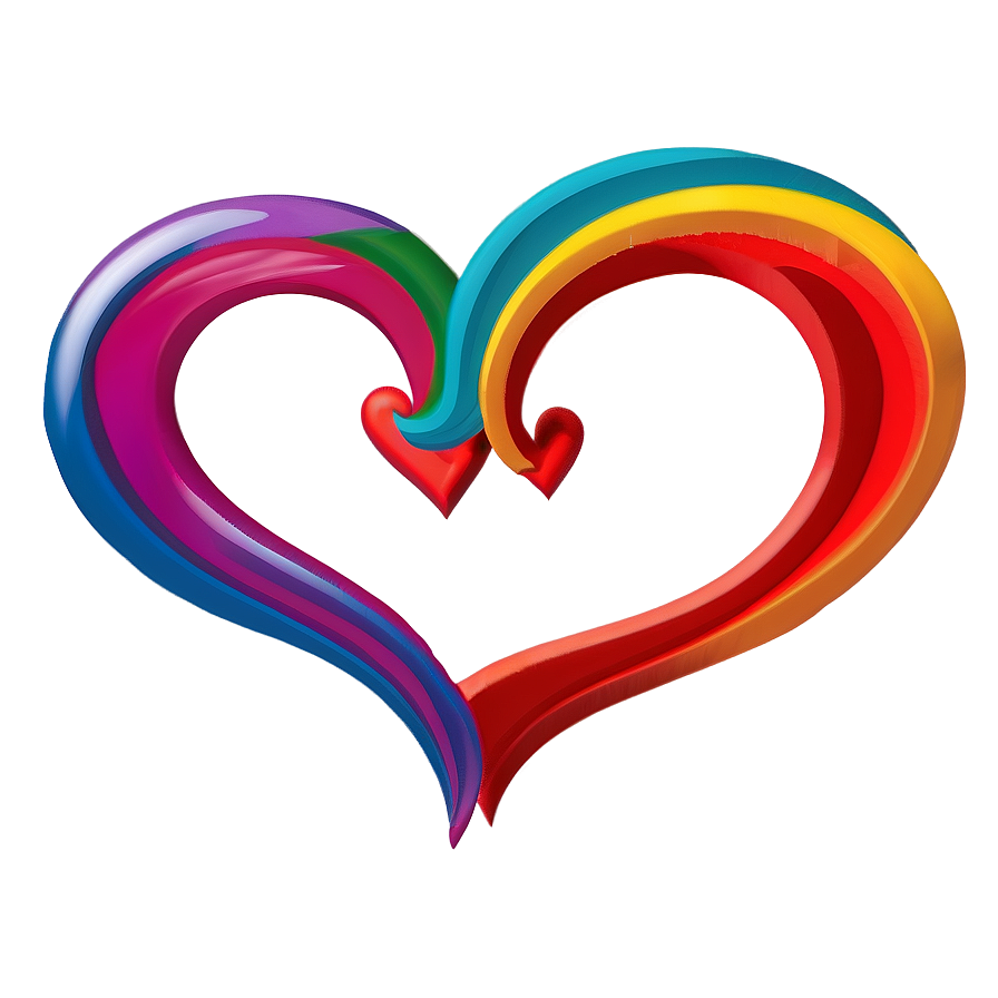 Swirl Hearts Png Wja20 PNG image