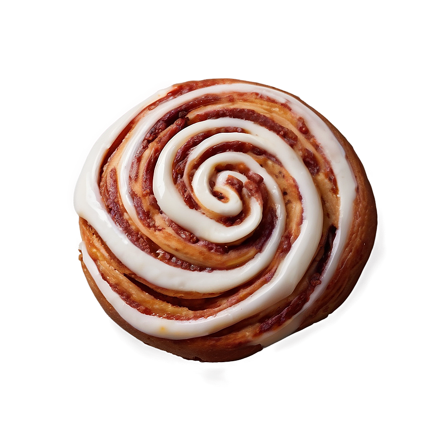 Swirled Cinnamon Roll Perfection Png Gqh PNG image