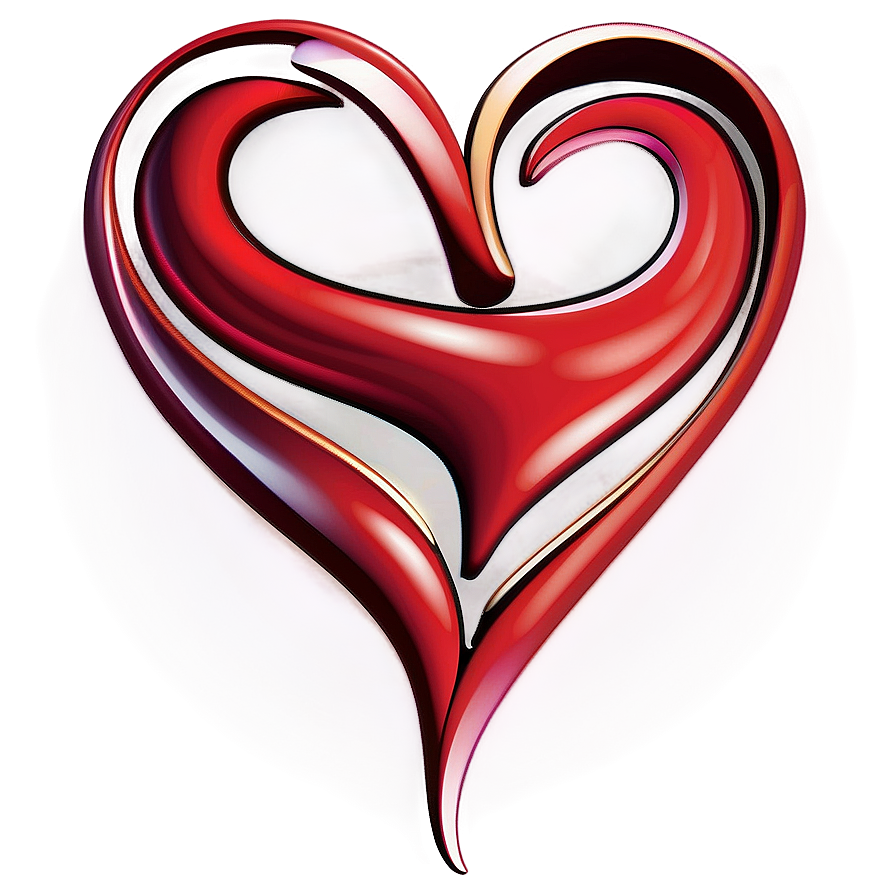 Swirling Heart Clipart Pattern Png Bqw70 PNG image