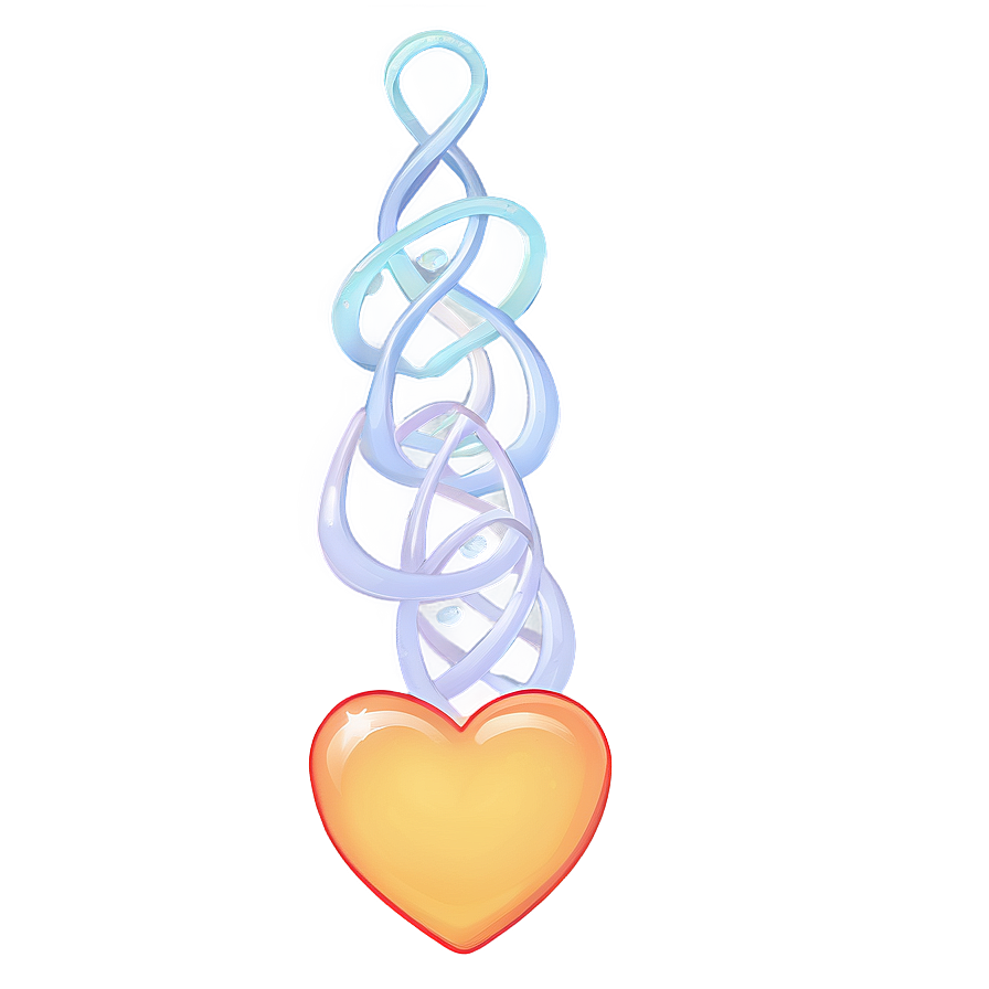 Swirling Hearts Emoji Transparent Art 61 PNG image