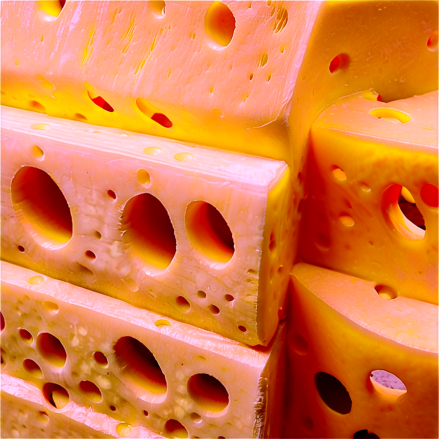 Swiss Cheese Block Png 06132024 PNG image