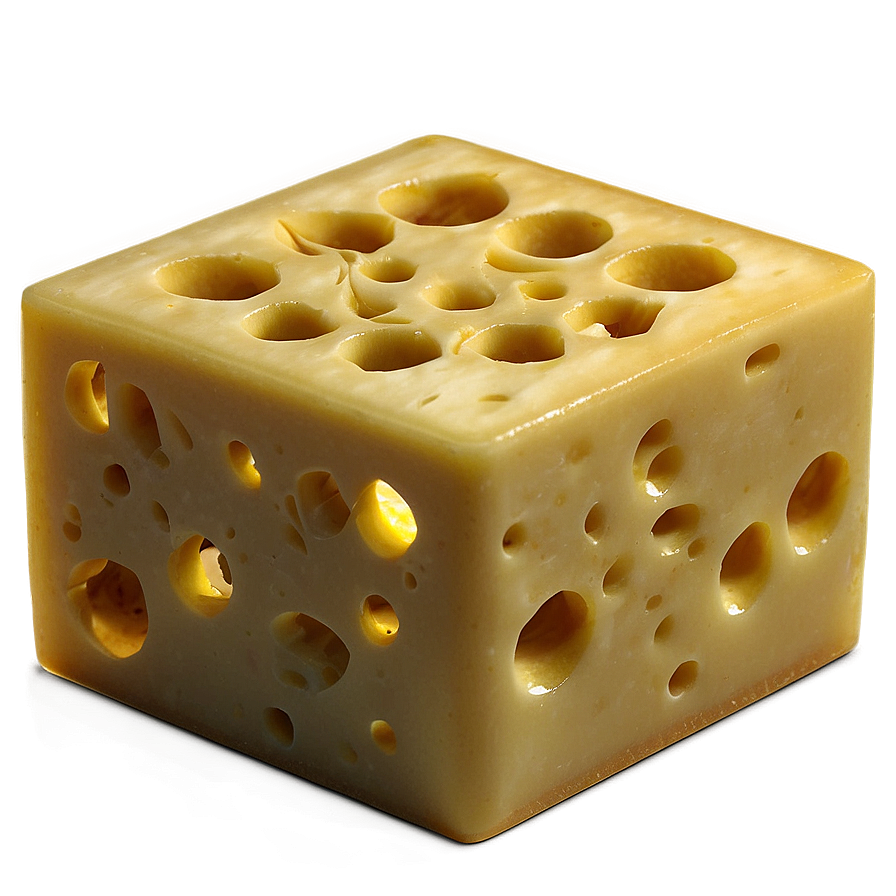 Swiss Cheese Cube Png Goc PNG image