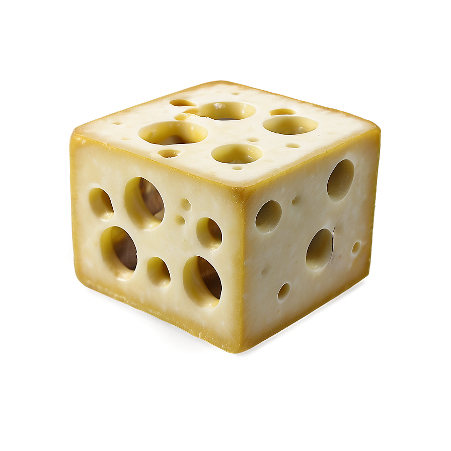 Swiss Cheese Cube Png Pdw PNG image