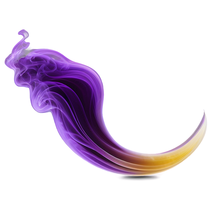 Swooshing Purple Smoke Png Cgn PNG image