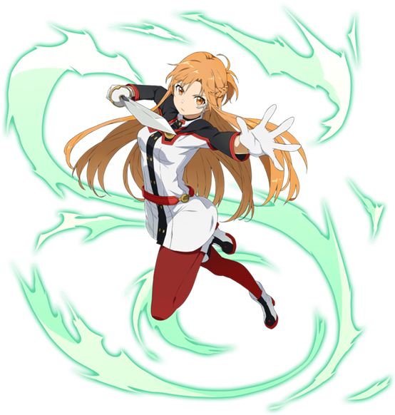 Sword Art Online Anime Character Magic Circle PNG image