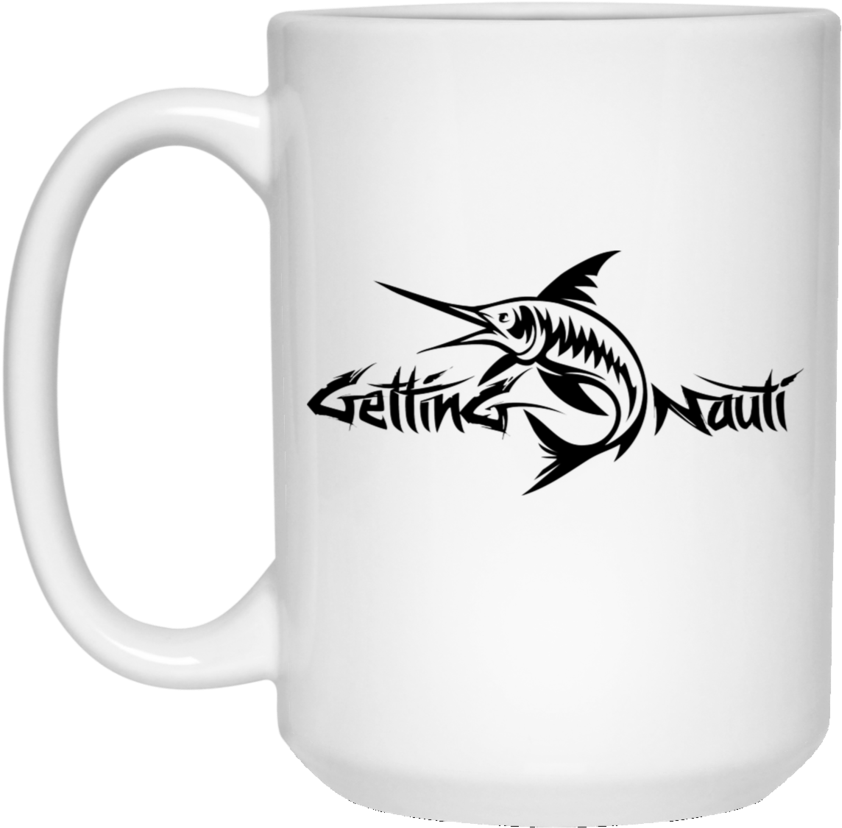 Swordfish Graphic Mug PNG image