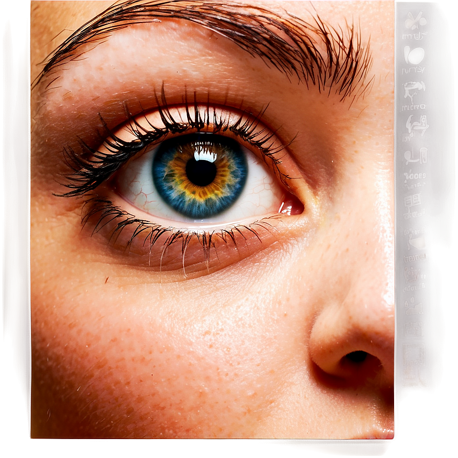 Synthetic Eyelash Extensions Png 12 PNG image