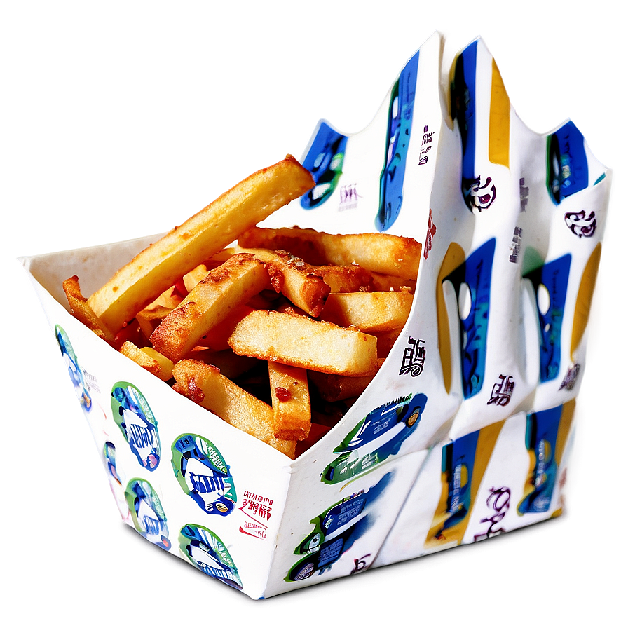 Szechuan Fries Png Lrr PNG image