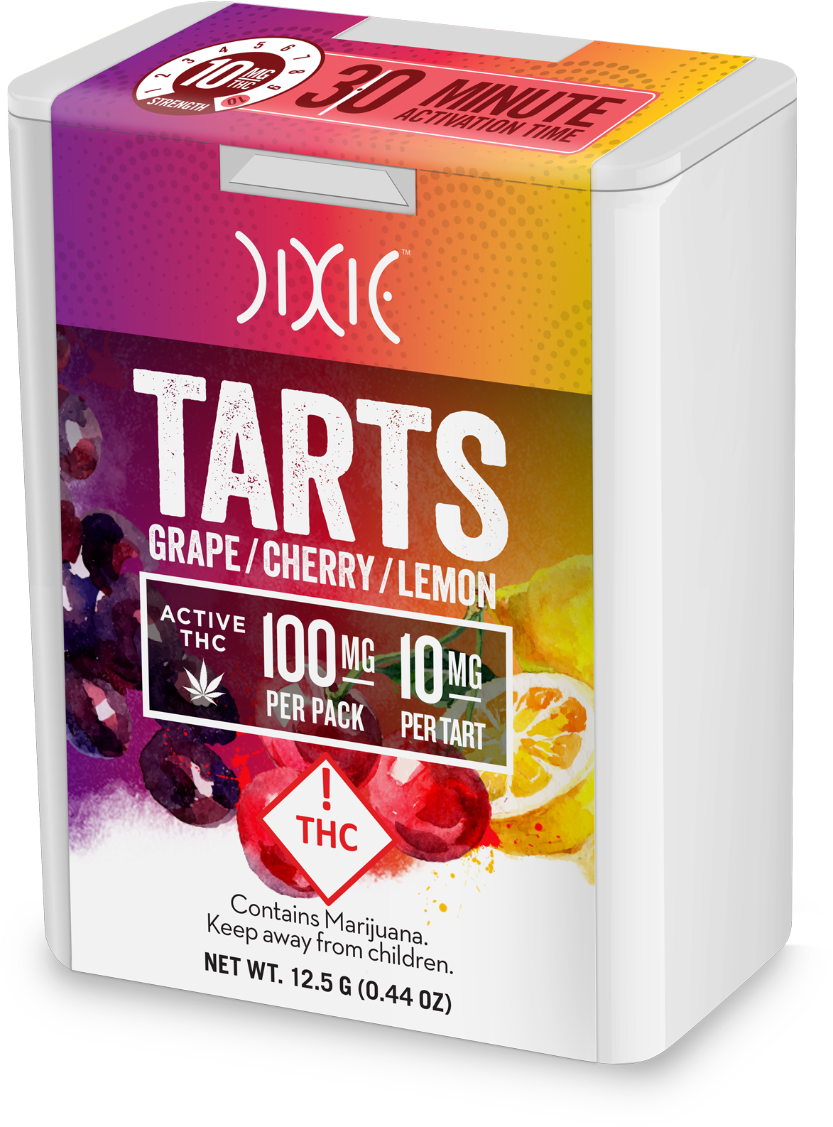 T H C Infused Tarts Packaging PNG image