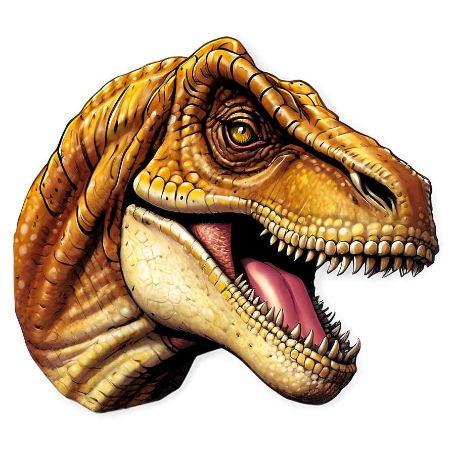 T Rex Head In Comic Style Png 51 PNG image