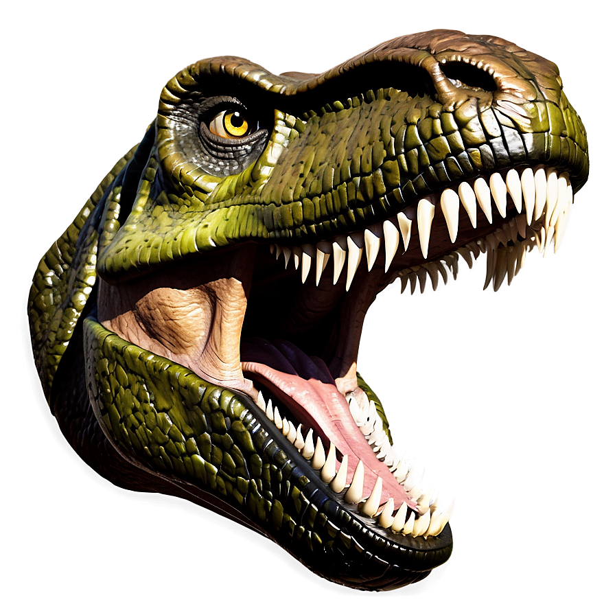 T Rex Head In Comic Style Png Sgf9 PNG image