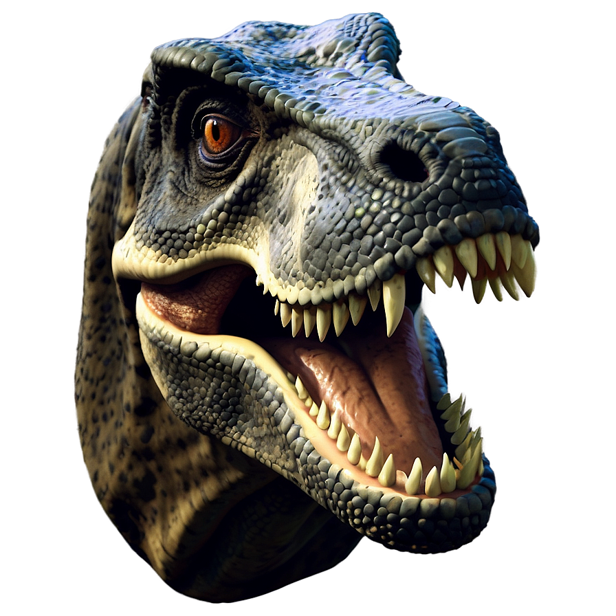 T Rex Head With Dramatic Shadows Png Ngb PNG image