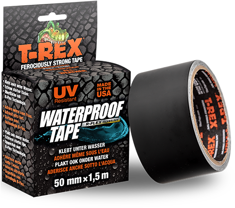 T Rex Strong Waterproof Tape Packagingand Roll PNG image