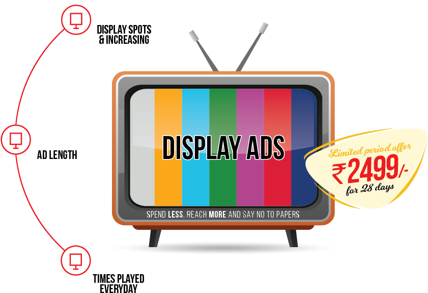 T V Display Ads Limited Offer Promotion PNG image