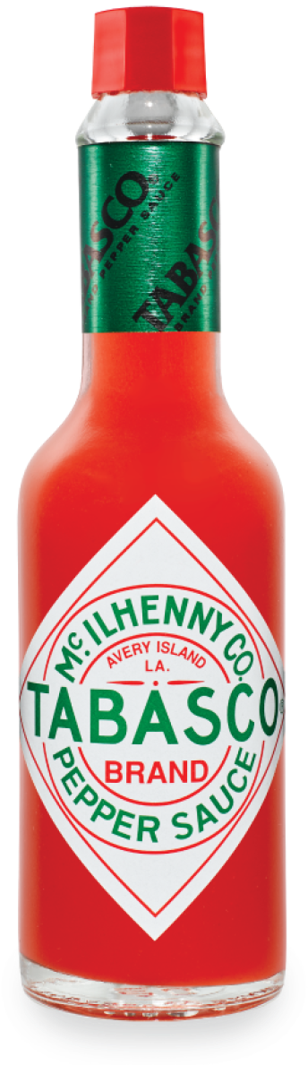 Tabasco Pepper Sauce Bottle PNG image