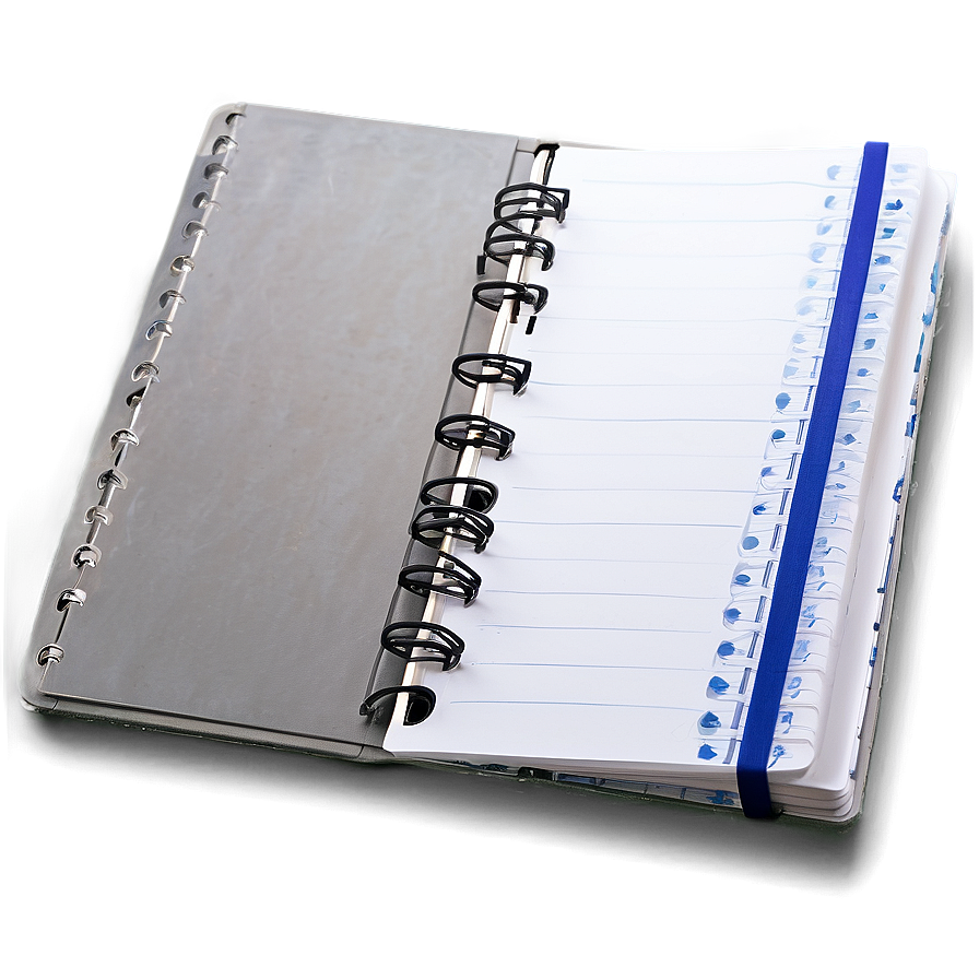 Tabbed Notebook Png 96 PNG image
